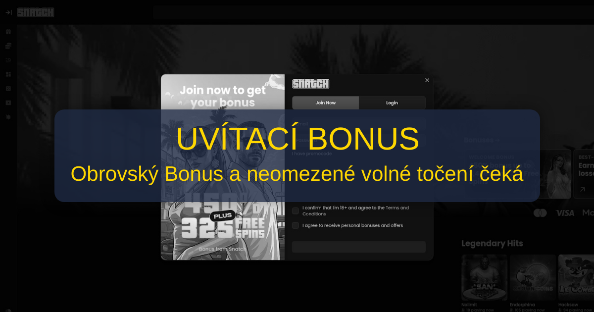 Snatch Casino welcome bonus